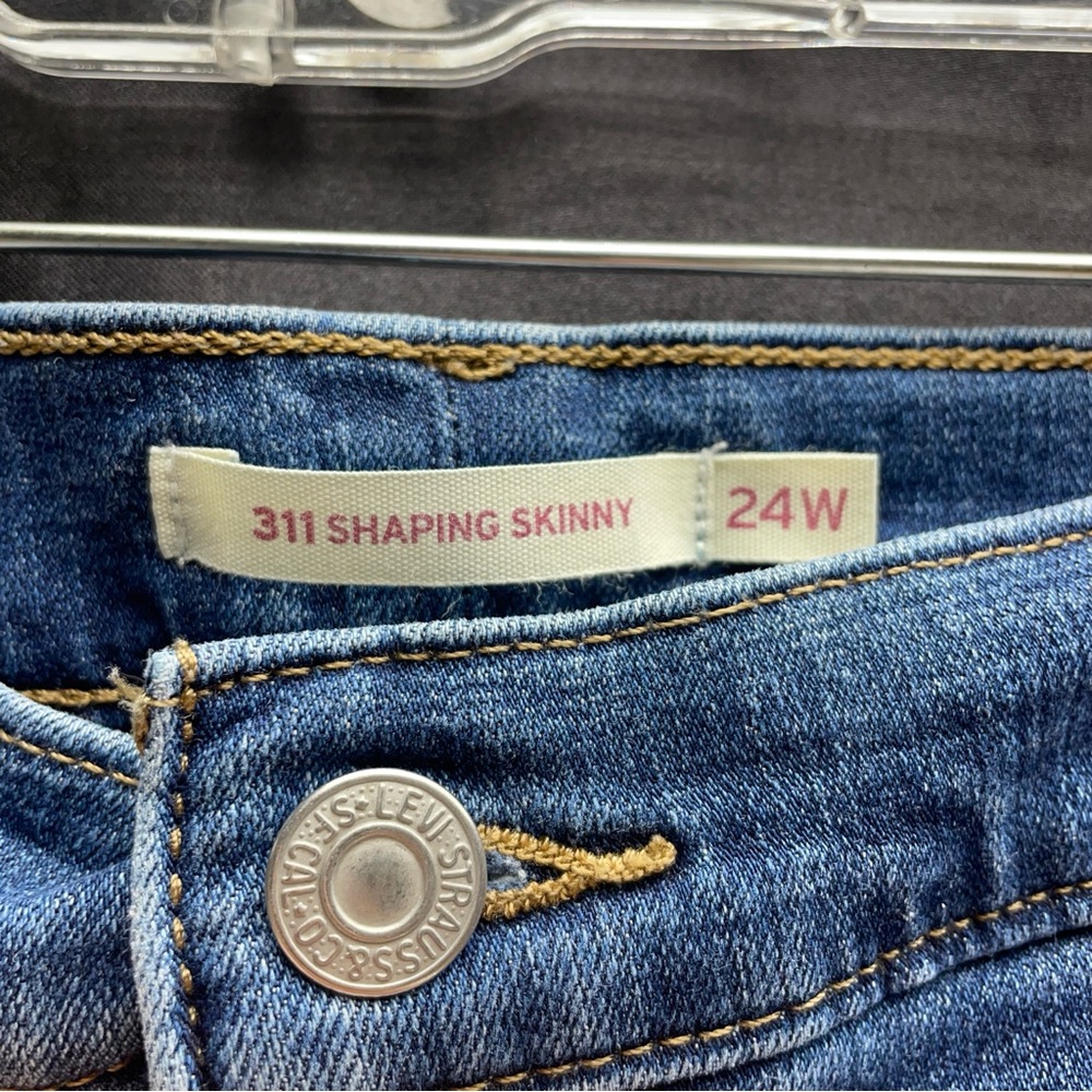 Levi’s Shaping Skinny 311 Jeans Sz 24 - Picture 3 of 7